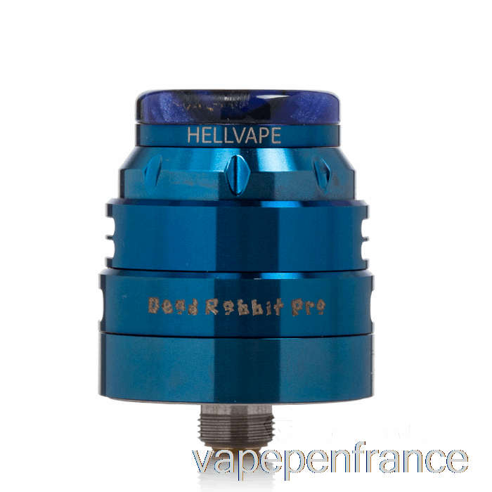 Hellvape Dead Rabbit Pro 24 Mm RDA Stylo Vape Bleu